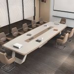 modern boardroom table